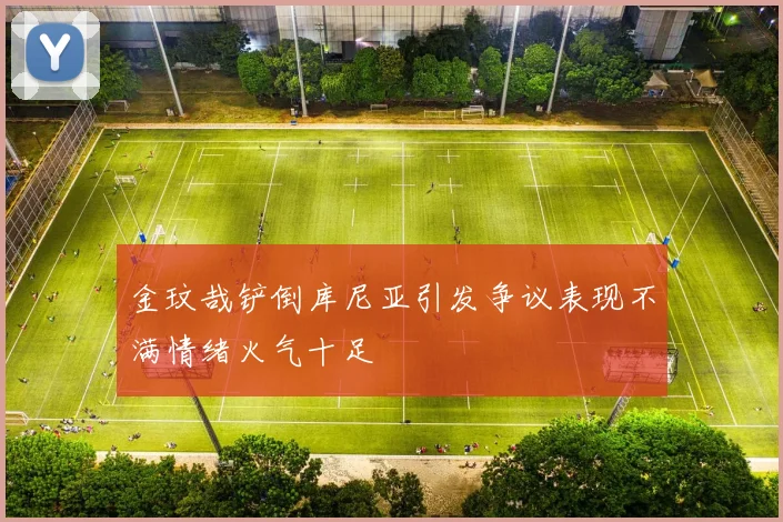 金玟哉铲倒库尼亚引发争议表现不满情绪火气十足